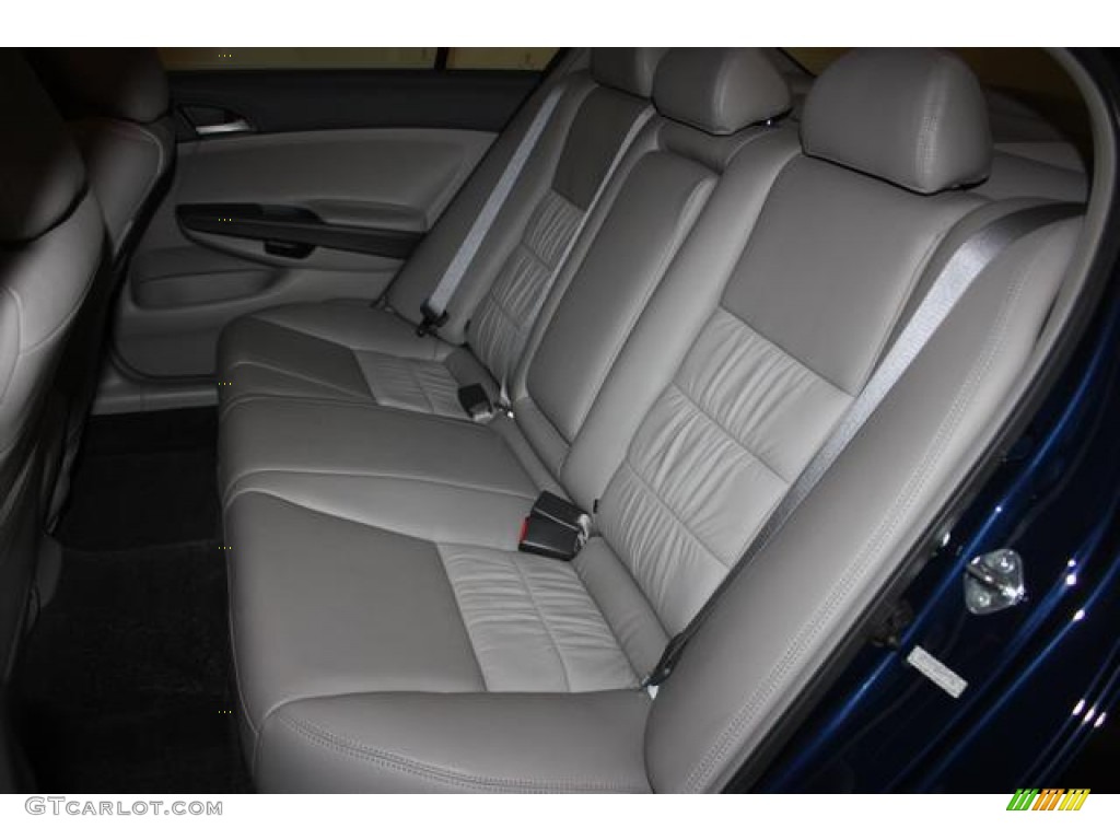 2009 Accord LX Sedan - Royal Blue Pearl / Gray photo #19