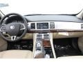 Barley/Warm Charcoal 2012 Jaguar XF Standard XF Model Dashboard