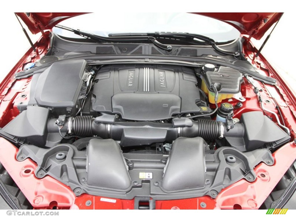 2012 Jaguar XF Standard XF Model 5.0 Liter DI DOHC 32-Valve VVT V8 Engine Photo #61689953