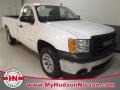 Summit White - Sierra 1500 Work Truck Regular Cab Photo No. 1