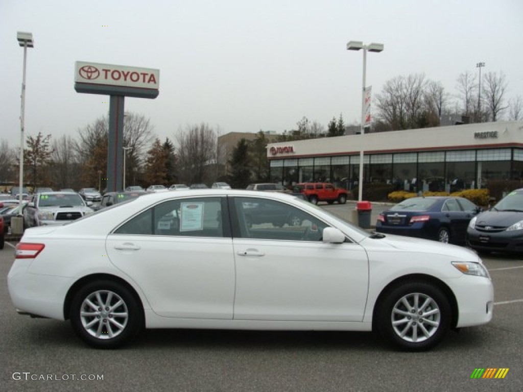 2011 Super White Toyota Camry Xle V6 61646301 Gtcarlot