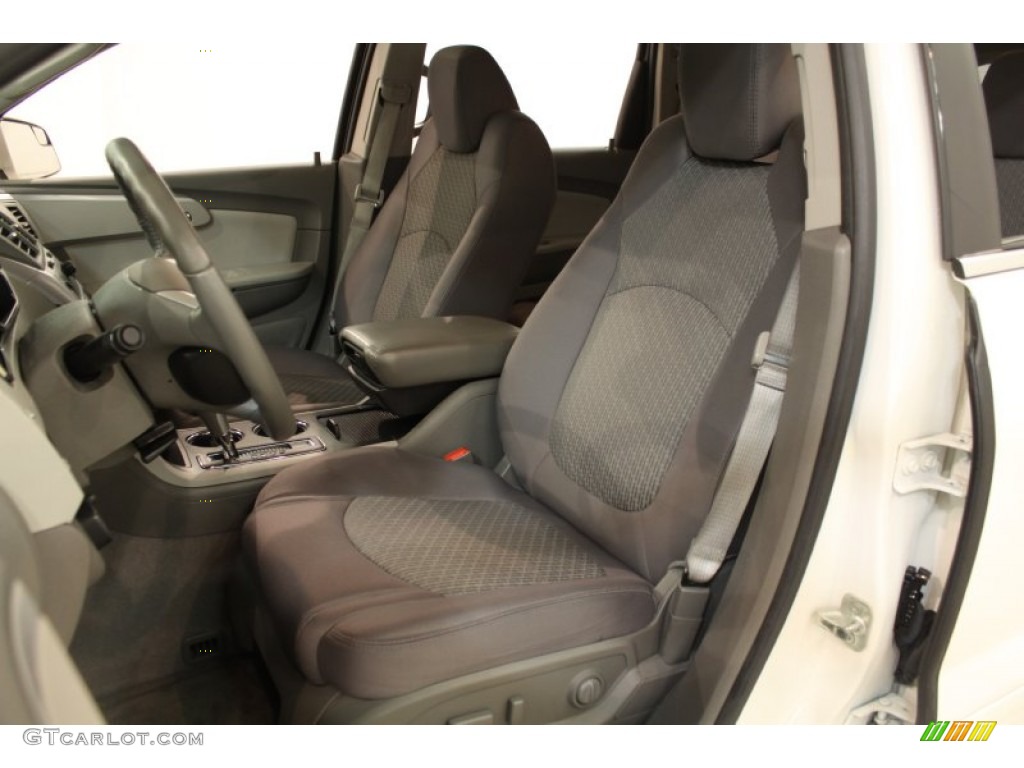 2011 Traverse LT AWD - White / Ebony/Ebony photo #7