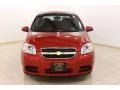 2010 Sport Red Chevrolet Aveo LT Sedan  photo #2