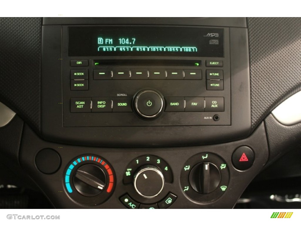 2010 Aveo LT Sedan - Sport Red / Charcoal photo #10