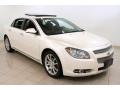 White Diamond Tricoat - Malibu LTZ Sedan Photo No. 1