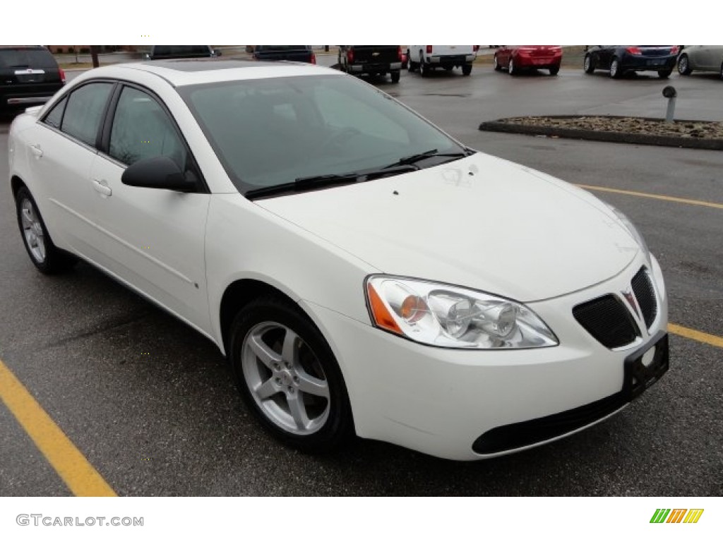 2006 G6 V6 Sedan - Ivory White / Ebony photo #1