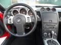2008 Nissan 350Z Charcoal Interior Dashboard Photo