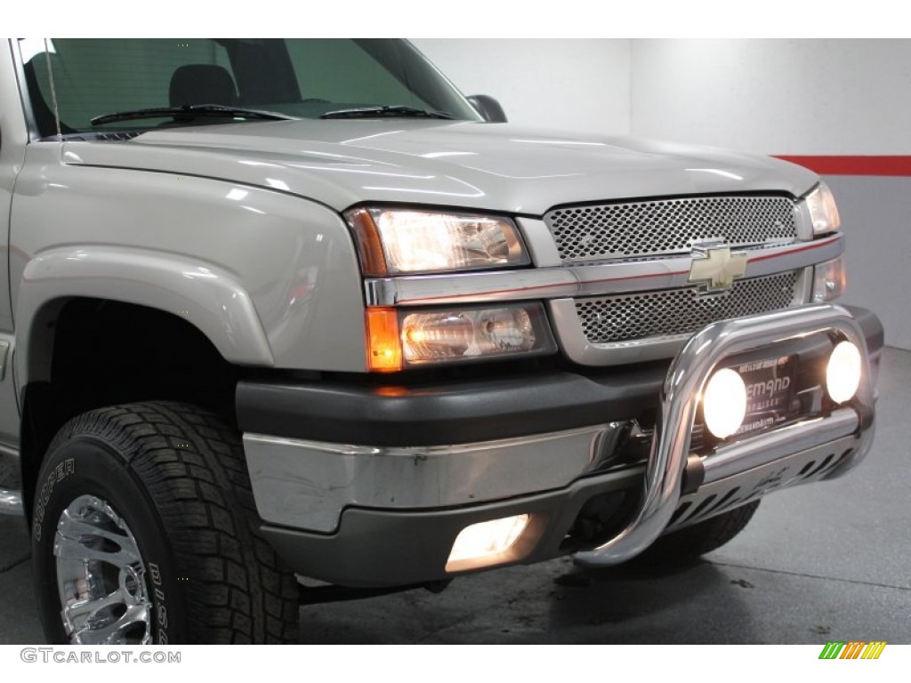 2004 Silverado 1500 Z71 Regular Cab 4x4 - Silver Birch Metallic / Dark Charcoal photo #3