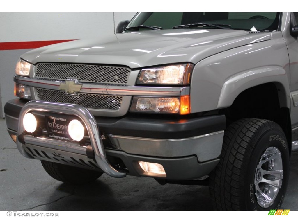 2004 Silverado 1500 Z71 Regular Cab 4x4 - Silver Birch Metallic / Dark Charcoal photo #6