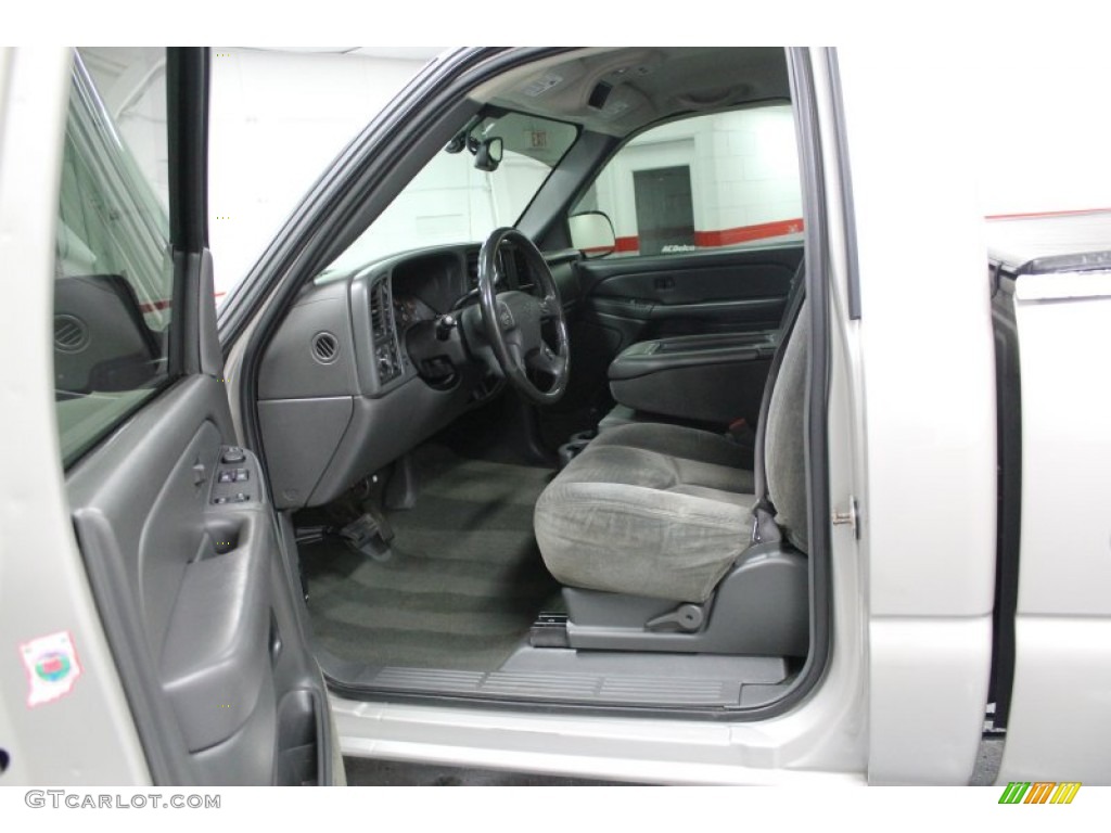 2004 Silverado 1500 Z71 Regular Cab 4x4 - Silver Birch Metallic / Dark Charcoal photo #45