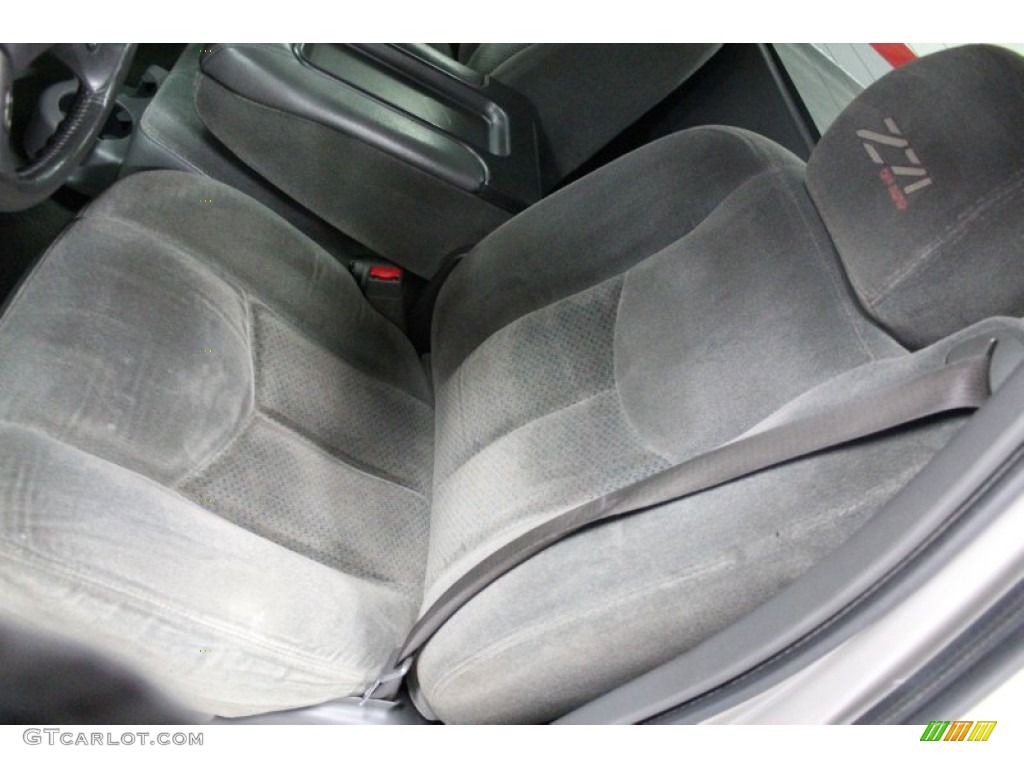 2004 Silverado 1500 Z71 Regular Cab 4x4 - Silver Birch Metallic / Dark Charcoal photo #46