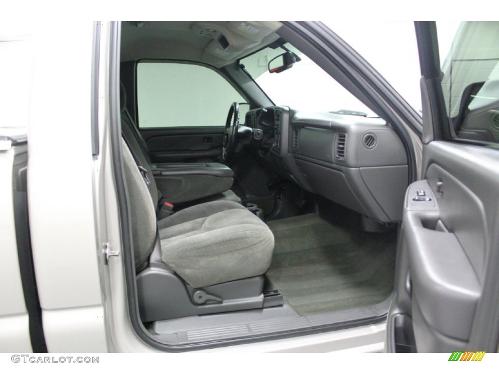2004 Silverado 1500 Z71 Regular Cab 4x4 - Silver Birch Metallic / Dark Charcoal photo #53