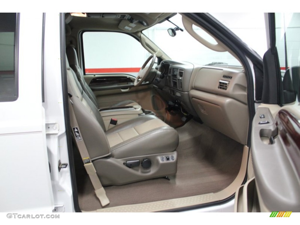 Medium Parchment Interior 2003 Ford Excursion Eddie Bauer Photo #61694605