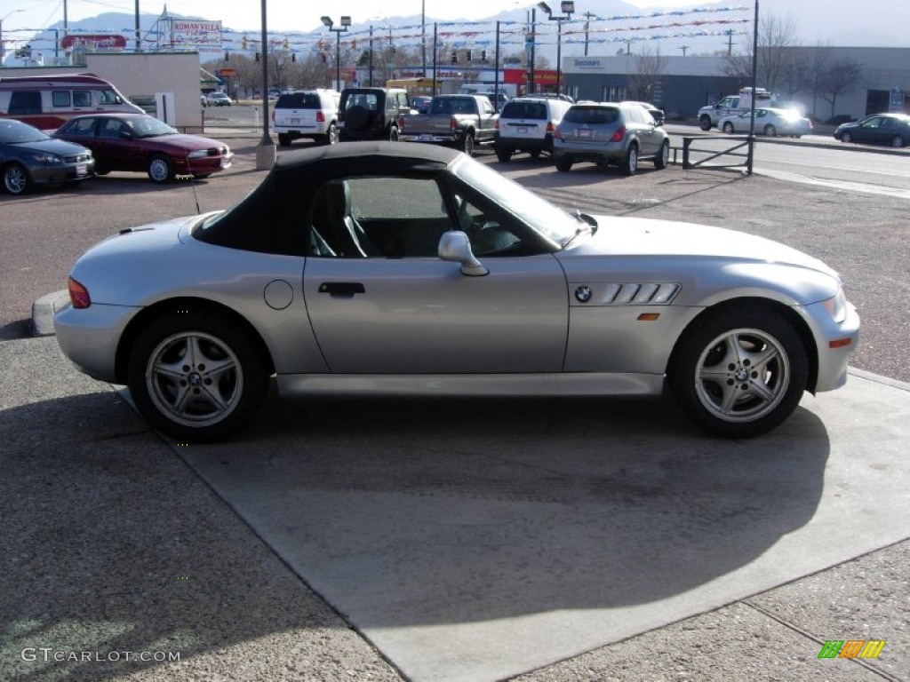 1997 Z3 1.9 Roadster - Arctic Silver Metallic / Black photo #5