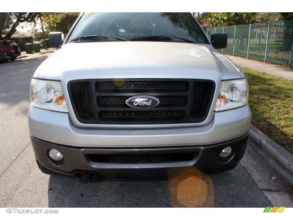 2006 F150 FX4 SuperCrew 4x4 - Silver Metallic / Black/Medium Flint photo #16