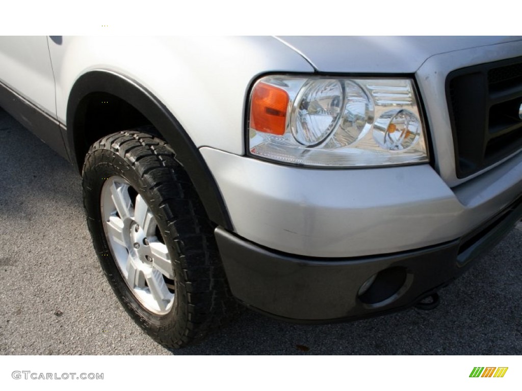 2006 F150 FX4 SuperCrew 4x4 - Silver Metallic / Black/Medium Flint photo #18
