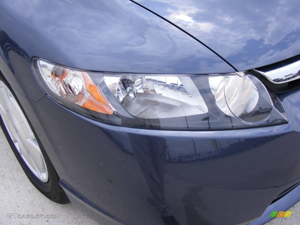 2008 Civic Hybrid Sedan - Magnetic Pearl / Blue photo #15