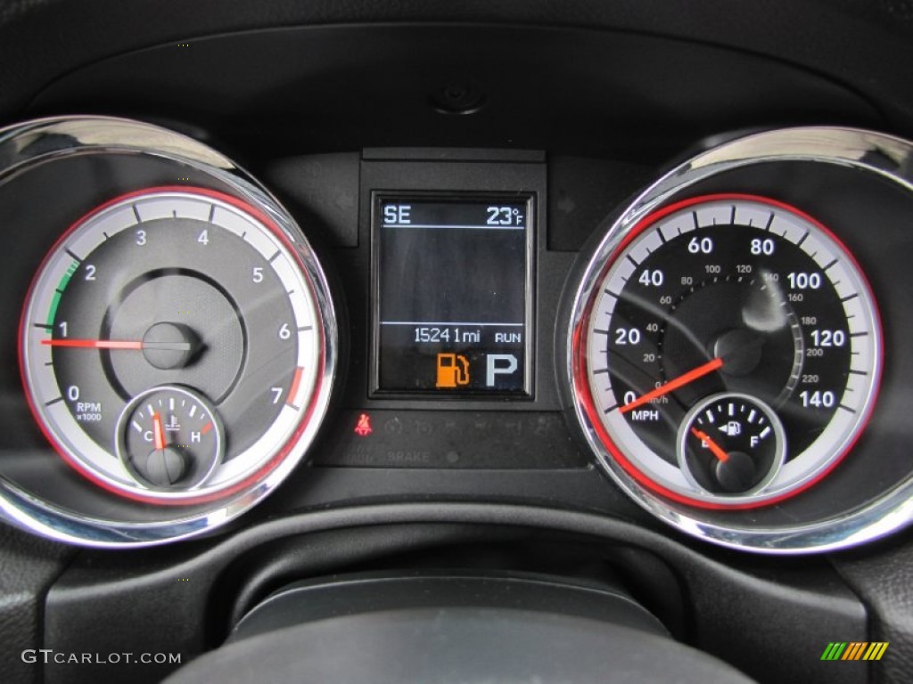 2012 Dodge Durango Crew AWD Gauges Photos