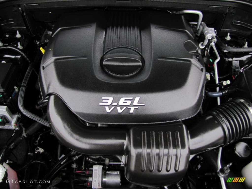 2012 Dodge Durango Crew AWD 3.6 Liter DOHC 24-Valve VVT Pentastar V6 Engine Photo #61695923