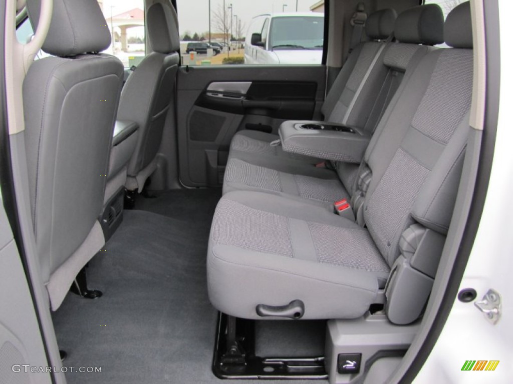 Medium Slate Gray Interior 2007 Dodge Ram 3500 SLT Mega Cab 4x4 Photo #61696538