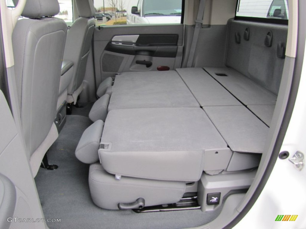 Medium Slate Gray Interior 2007 Dodge Ram 3500 SLT Mega Cab 4x4 Photo #61696550