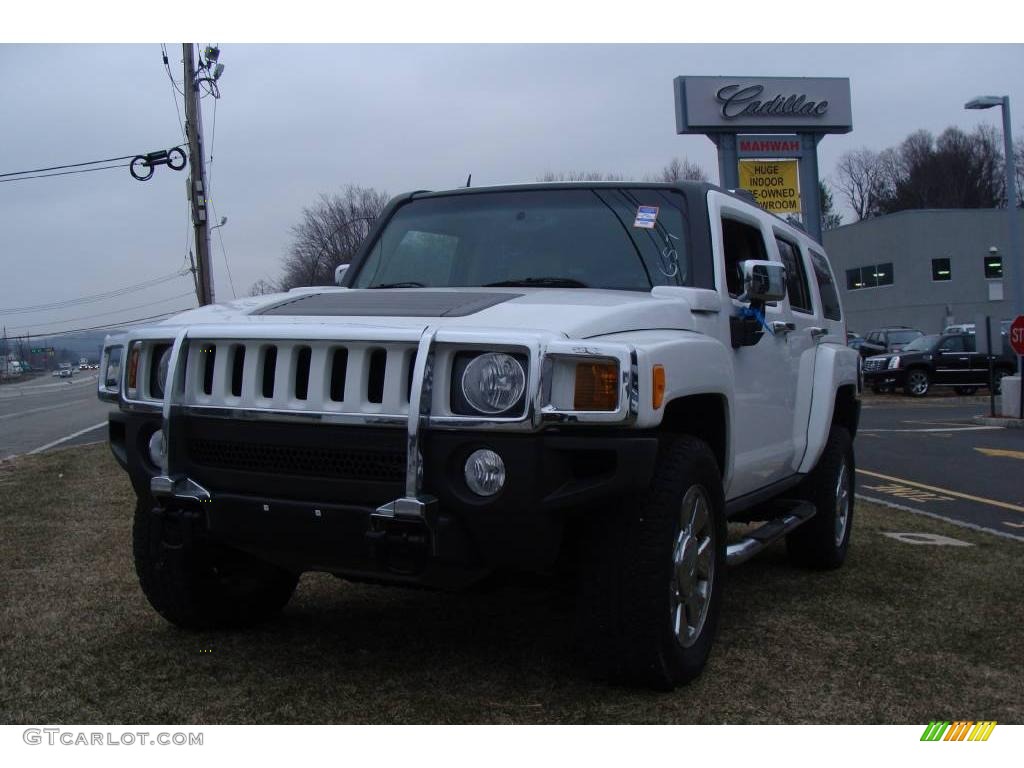 Birch White Hummer H3