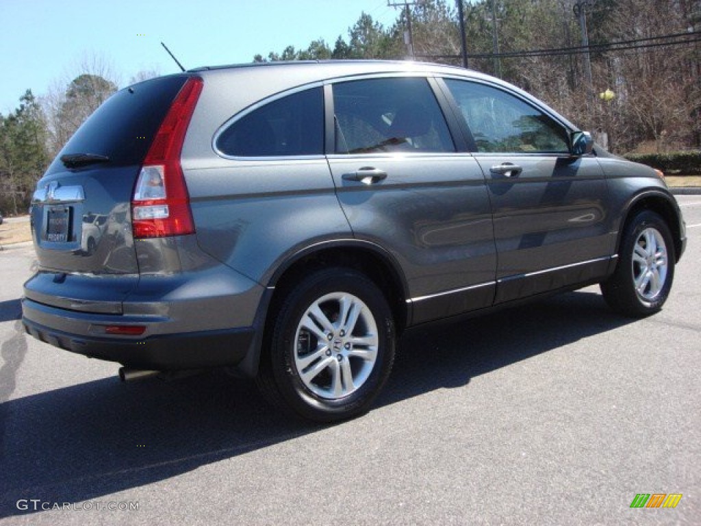 2010 CR-V EX-L - Polished Metal Metallic / Black photo #5