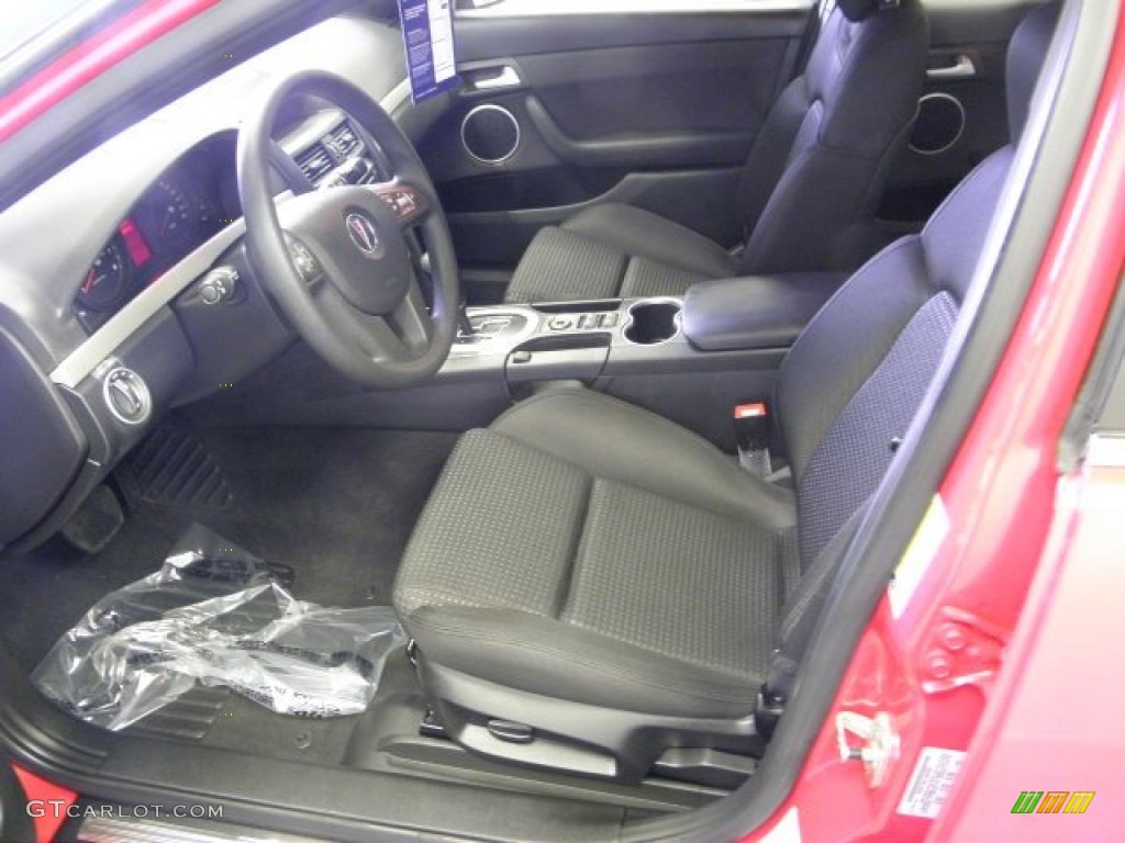 Onyx Interior 2009 Pontiac G8 Sedan Photo #61699820