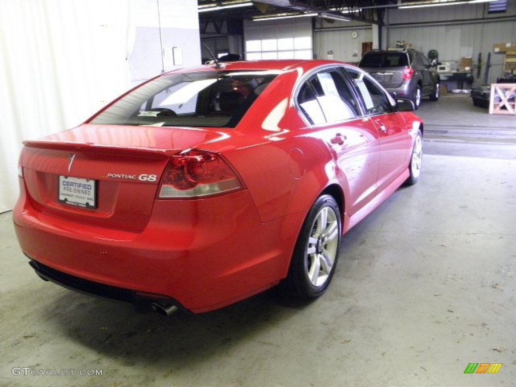 2009 G8 Sedan - Liquid Red / Onyx photo #18