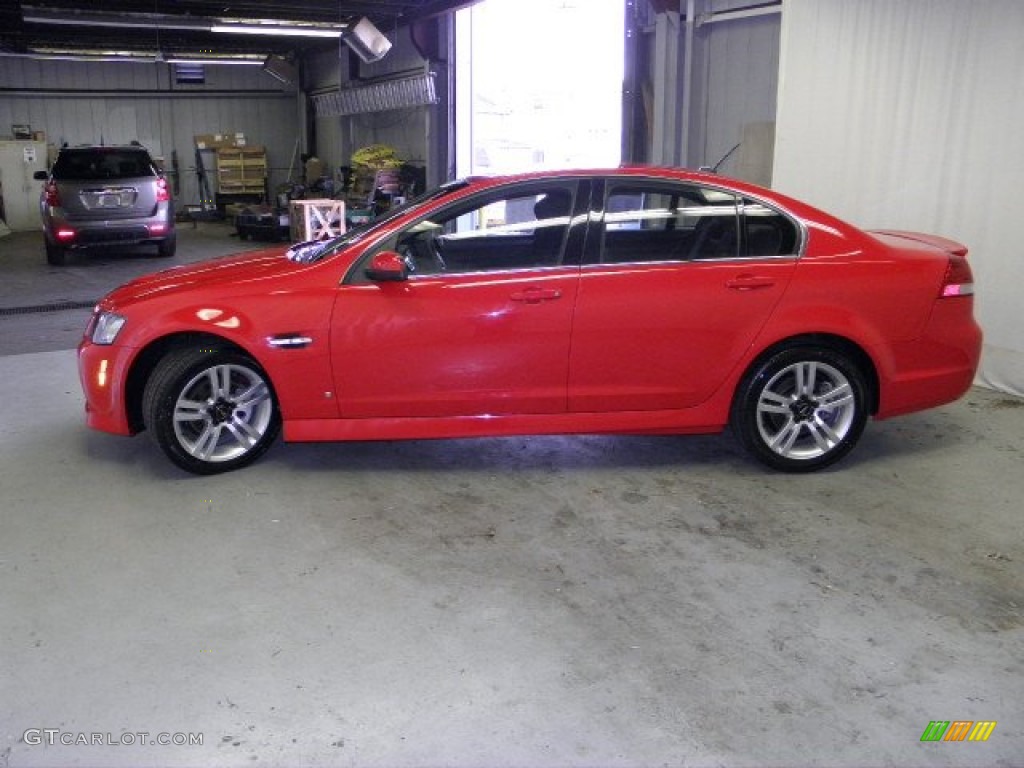 2009 G8 Sedan - Liquid Red / Onyx photo #31