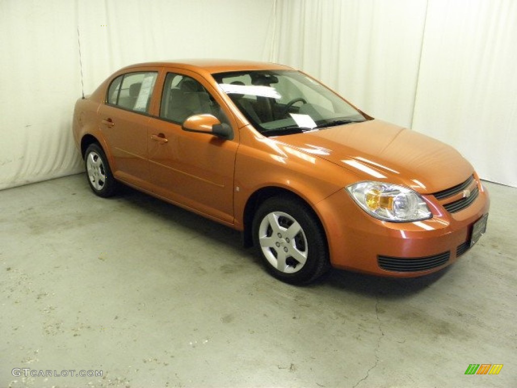 Sunburst Orange Metallic Chevrolet Cobalt