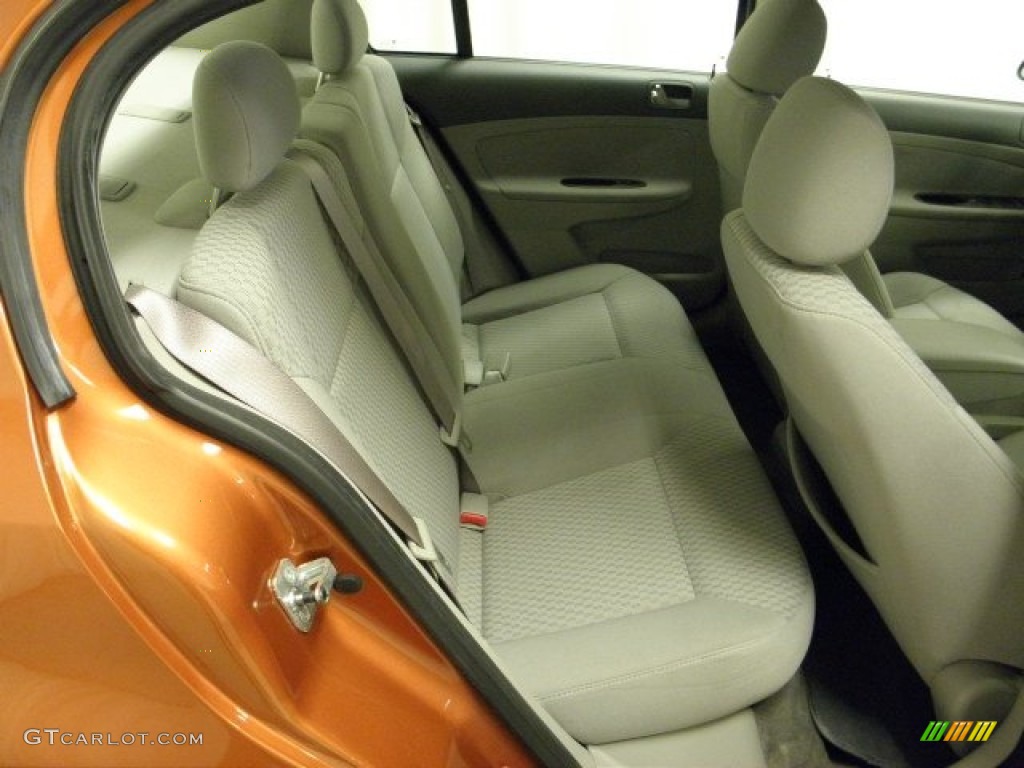 2007 Cobalt LT Sedan - Sunburst Orange Metallic / Gray photo #10