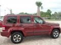 2008 Red Rock Crystal Pearl Jeep Liberty Sport  photo #1