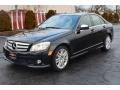 2009 Obsidian Black Metallic Mercedes-Benz C 300 4Matic Sport  photo #3