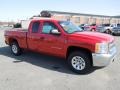 2012 Victory Red Chevrolet Silverado 1500 LS Extended Cab 4x4  photo #2