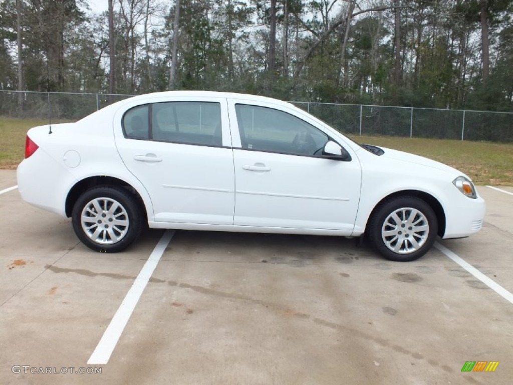 2010 Cobalt LT Sedan - Summit White / Ebony photo #2