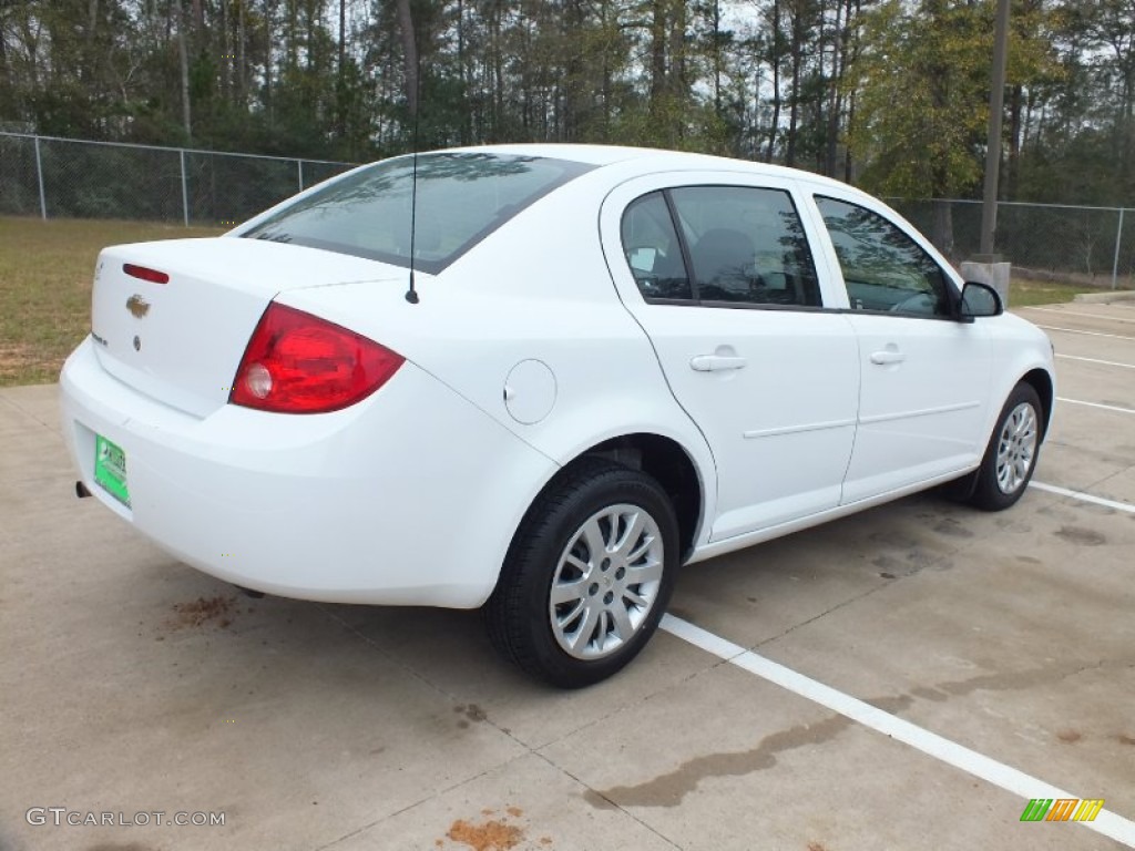2010 Cobalt LT Sedan - Summit White / Ebony photo #5