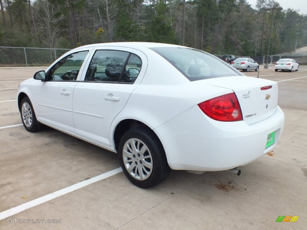 2010 Cobalt LT Sedan - Summit White / Ebony photo #7