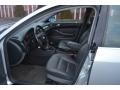 2001 Audi A6 Tungsten Grey Interior Front Seat Photo