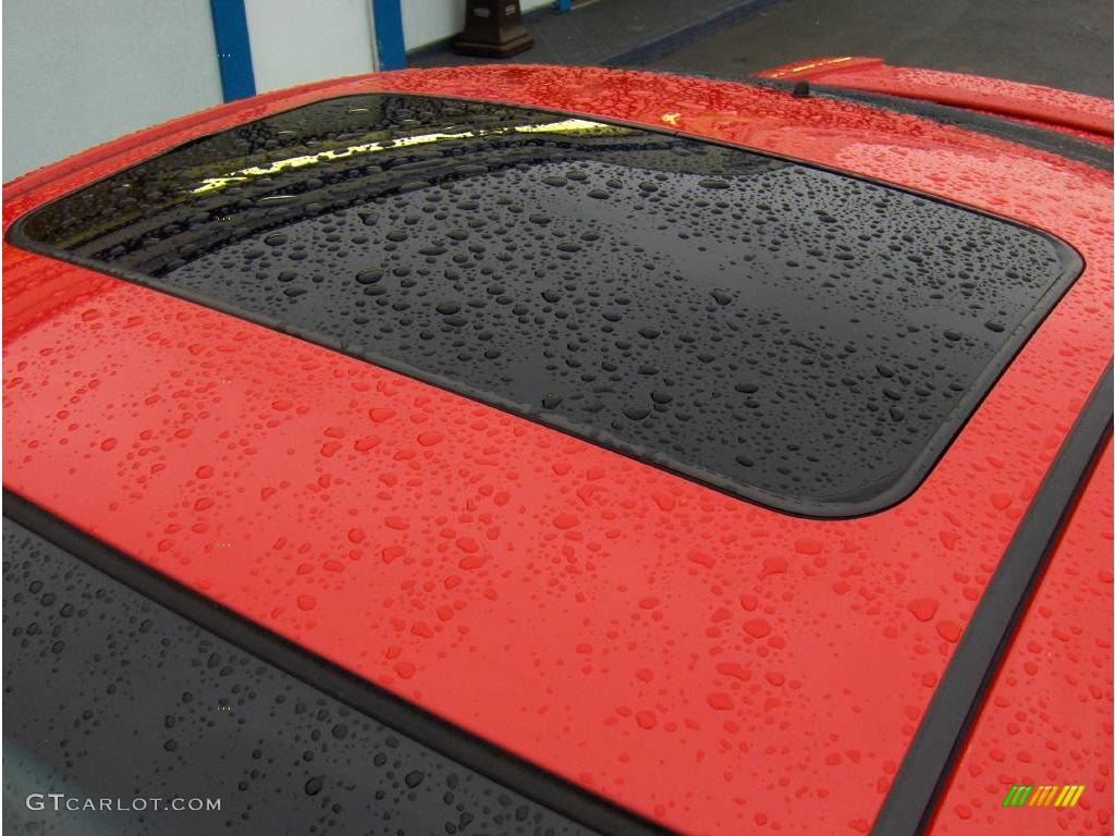 2003 Tiburon GT V6 - Rally Red / Black photo #5