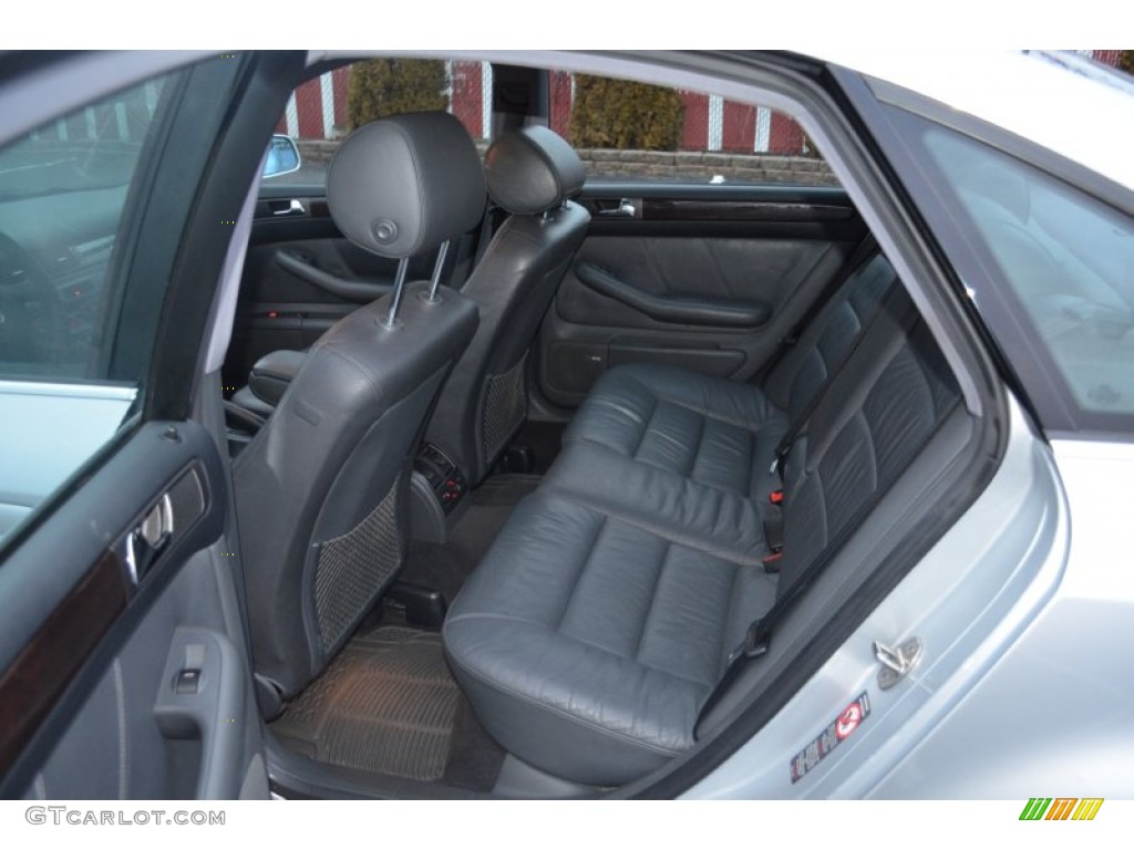 2001 Audi A6 2.7T quattro Sedan Rear Seat Photo #61703450