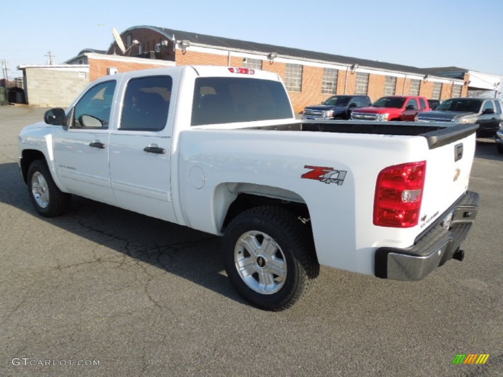 2012 Silverado 1500 LT Crew Cab 4x4 - Summit White / Ebony photo #3