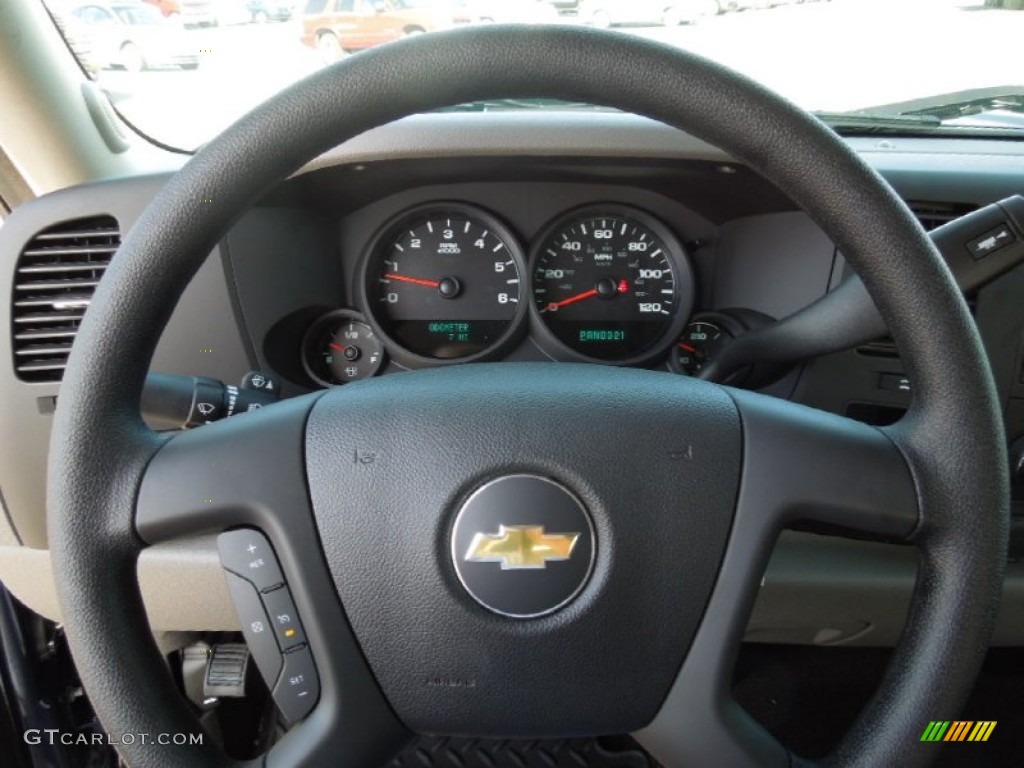 2012 Silverado 1500 LS Extended Cab - Imperial Blue Metallic / Dark Titanium photo #10