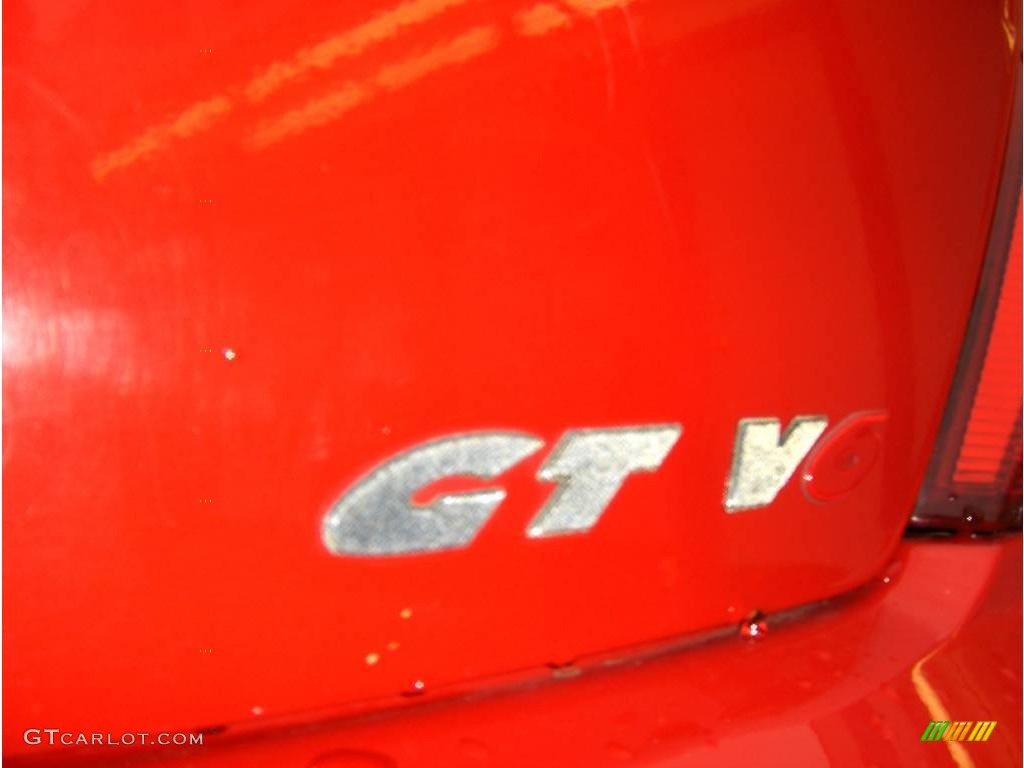 2003 Tiburon GT V6 - Rally Red / Black photo #12
