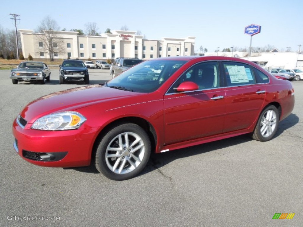 2012 Impala LTZ - Crystal Red Tintcoat / Ebony photo #1