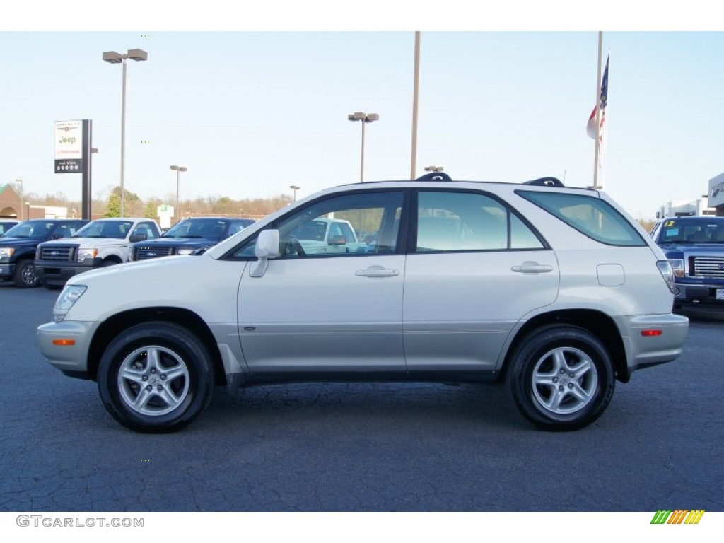 White Gold Crystal 2002 Lexus RX 300 Exterior Photo #61704123