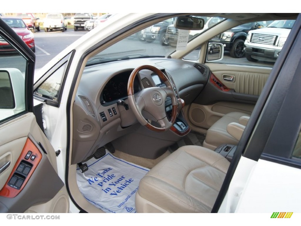 Ivory Interior 2002 Lexus RX 300 Photo #61704285