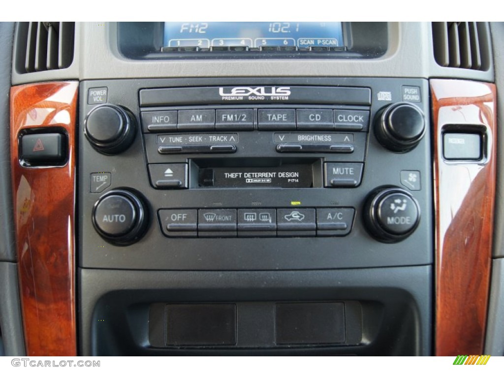2002 Lexus RX 300 Audio System Photos