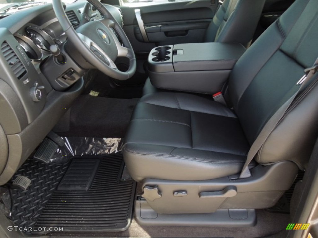 2012 Silverado 1500 LT Crew Cab - Mocha Steel Metallic / Ebony photo #6