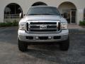 Silver Metallic - F250 Super Duty Lariat FX4 Off Road Crew Cab 4x4 Photo No. 8